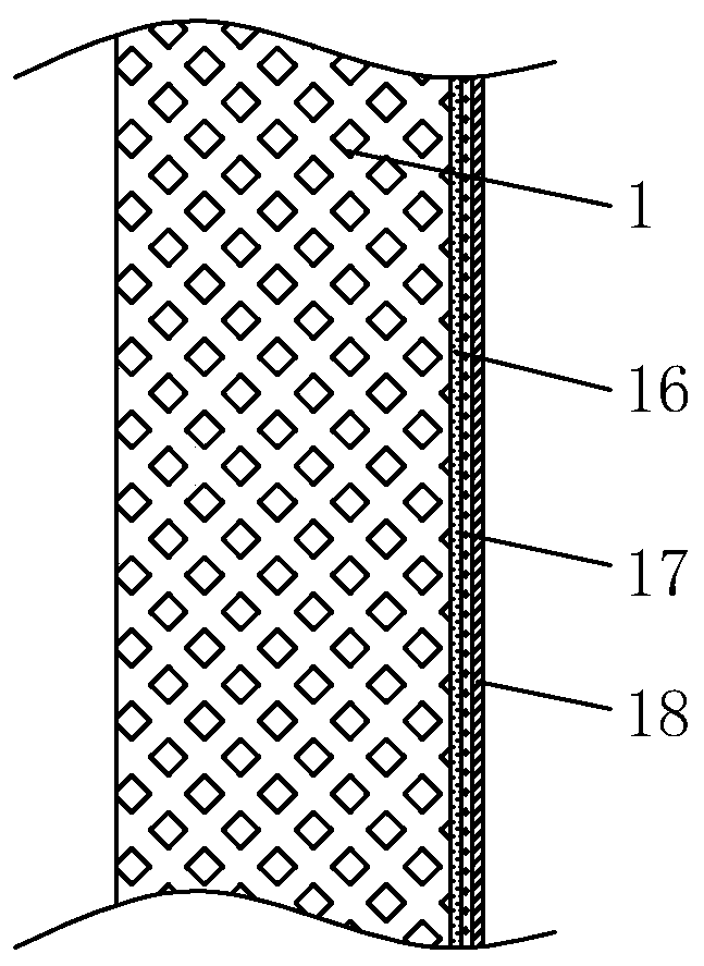 A cable bridge device for power distribution engineering