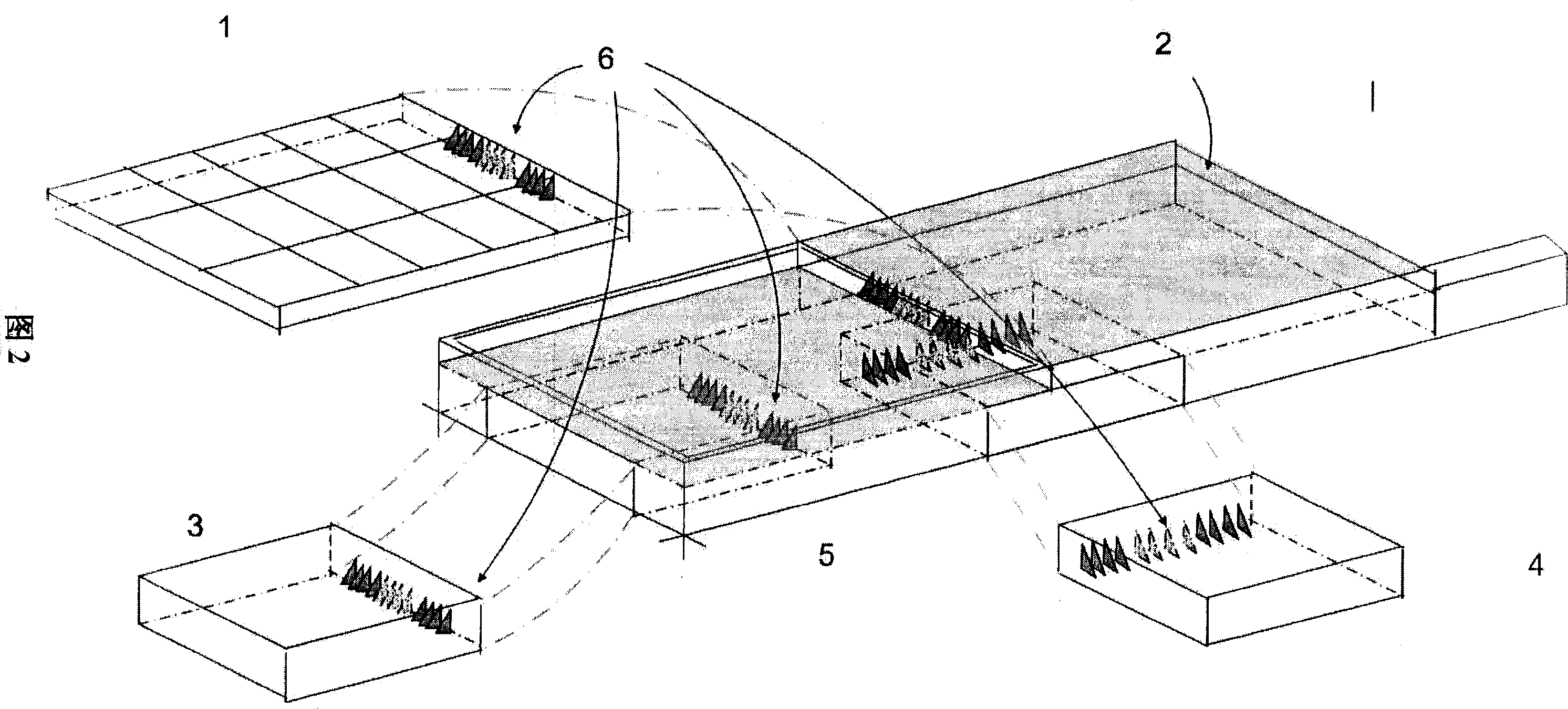 Mobile terminal of dismantling and changing function module and its used function module