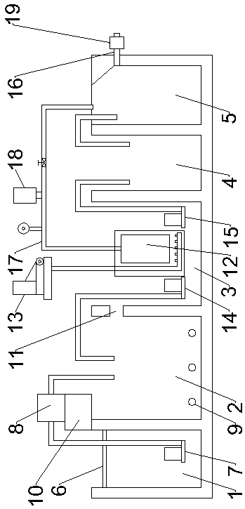 Marine sewage treatment system