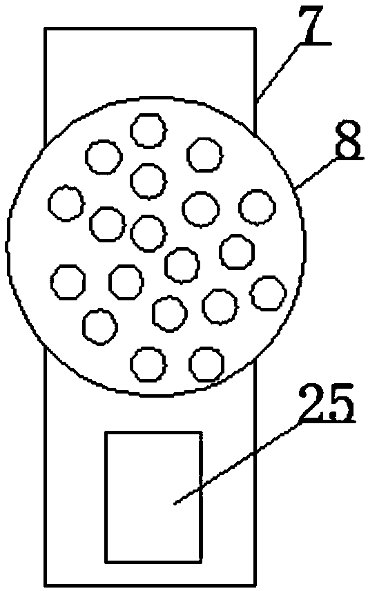 Conveniently installed agricultural automobile cleaning device