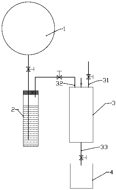 Sampling device and sampling method for pumping gas sample in self-negative-pressure pipeline