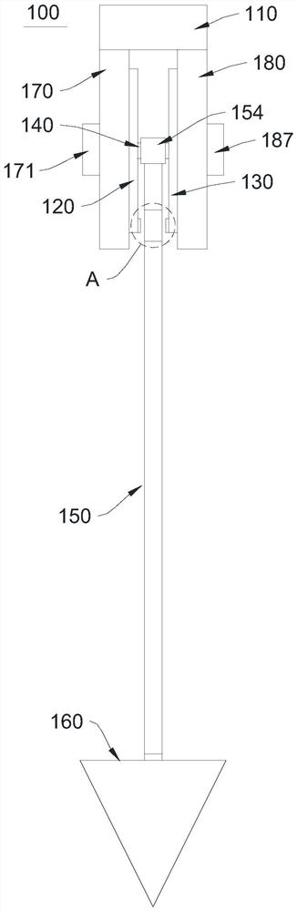 A device and method for detecting verticality of construction engineering