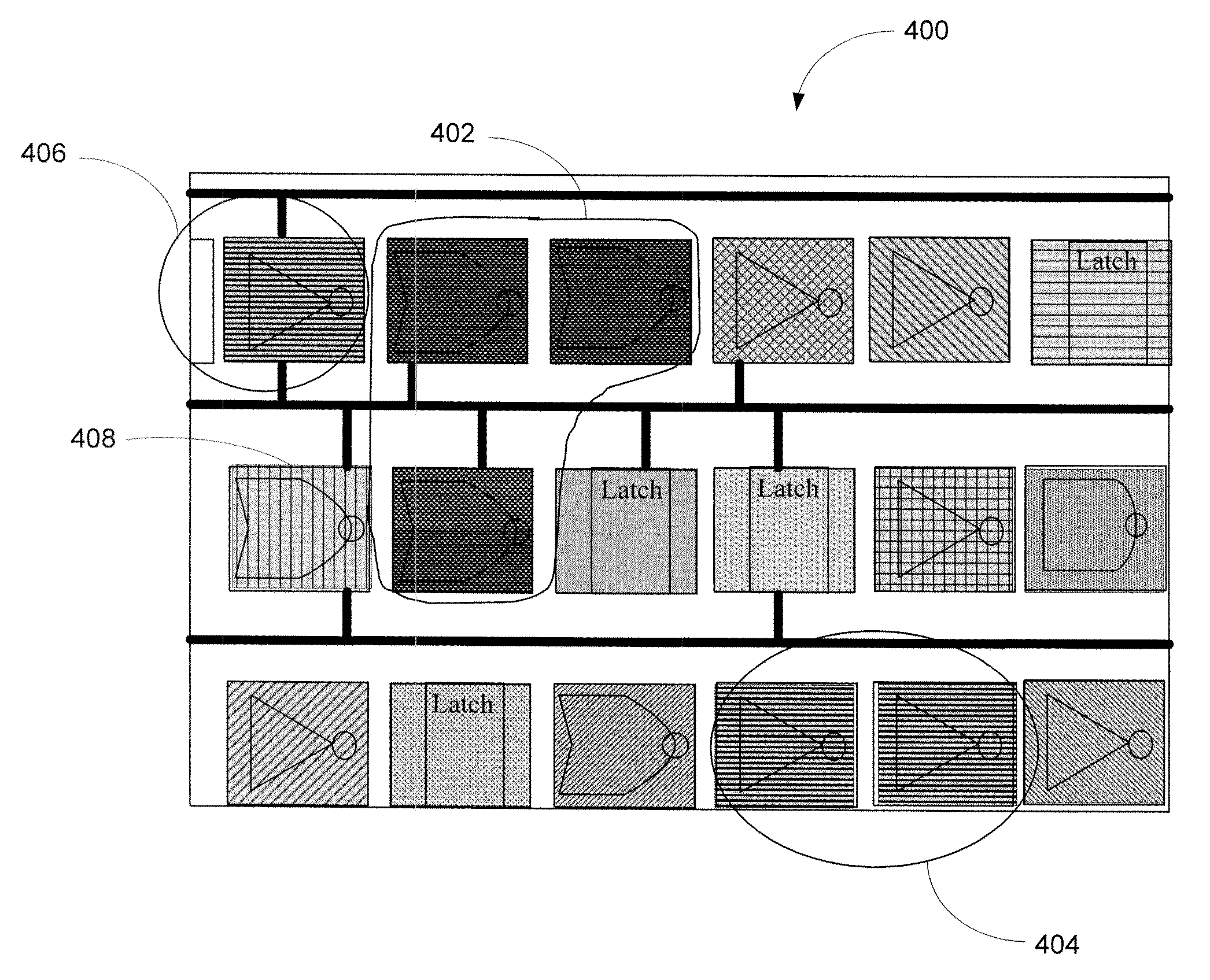 Graphical user interface for prototyping early instance density