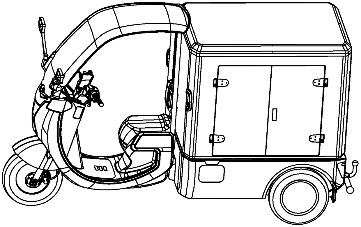 Parking system with handbrake direction control mechanism