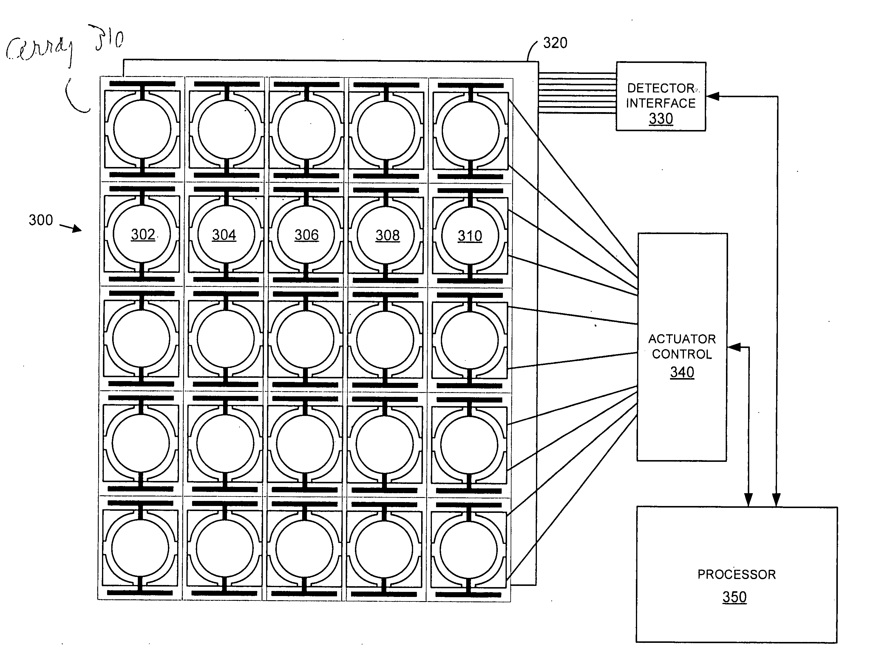 Optical system applicable to improving the dynamic range of Shack-Hartmann sensors