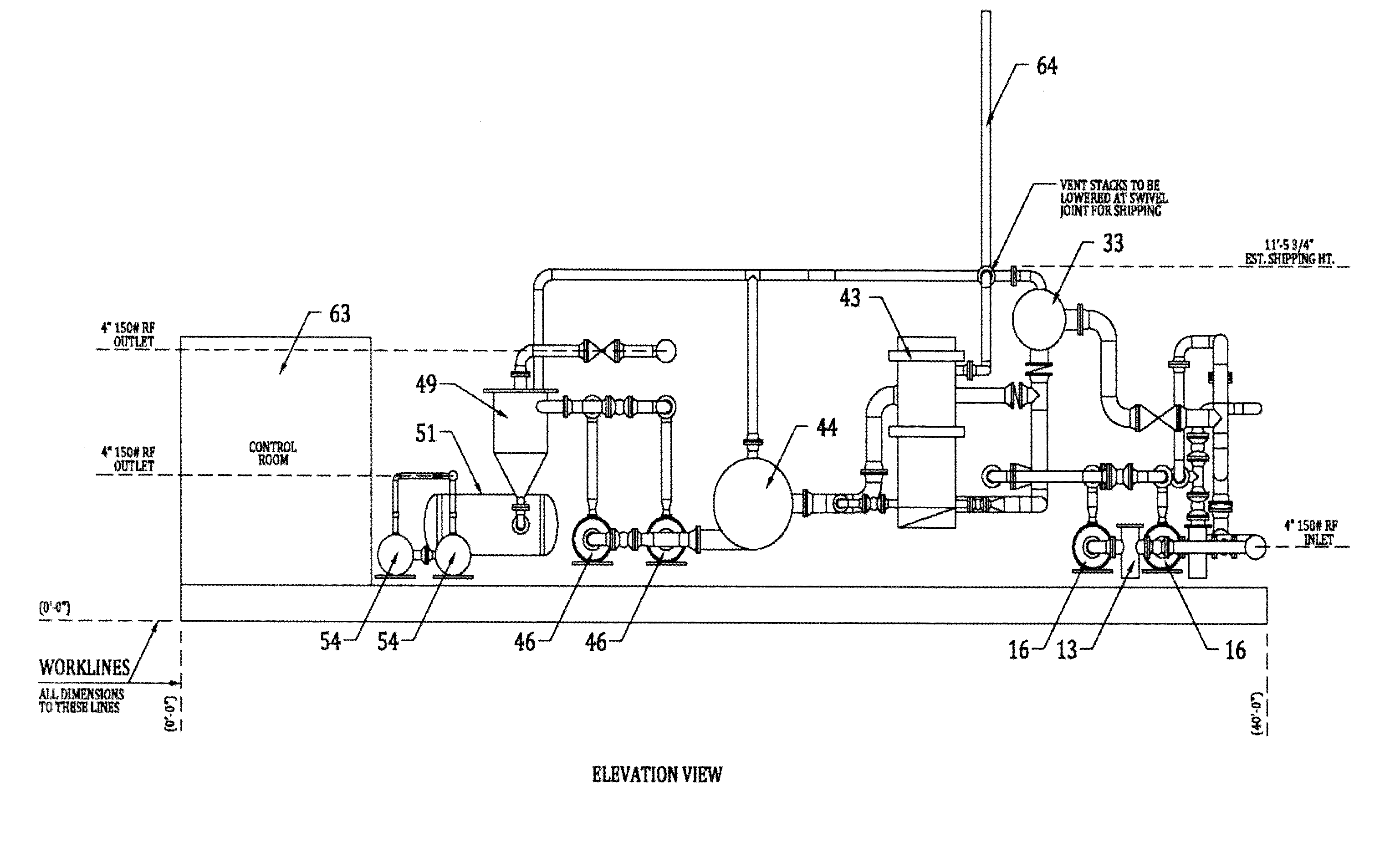 Process for single system electrocoagulation, magnetic, cavitation and flocculation (emc/f) treatment of water and wastewater