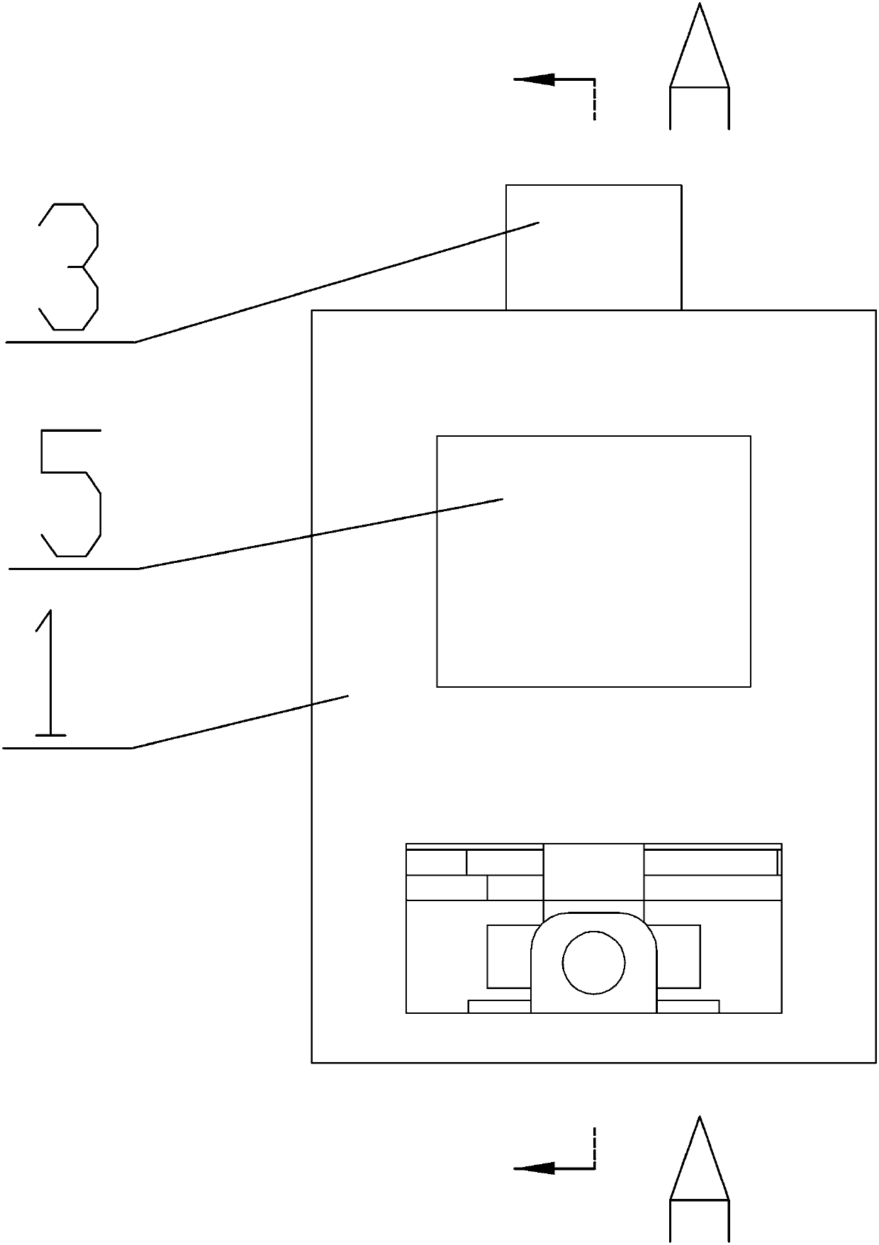 Automatic locking device and using method