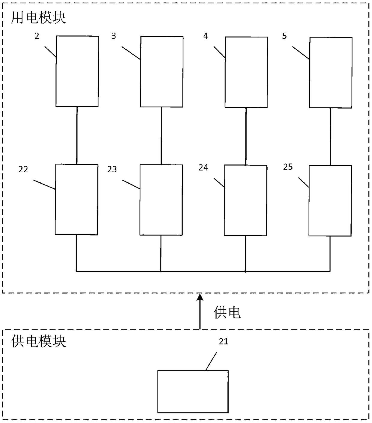 Energy carried positioning method in plane environment