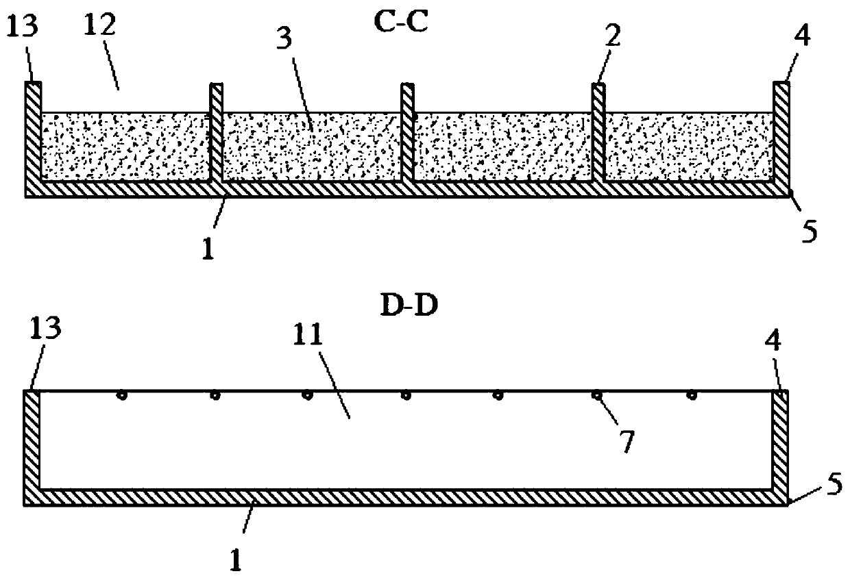 Artificial island segment, assembled artificial island and construction method of assembled artificial island