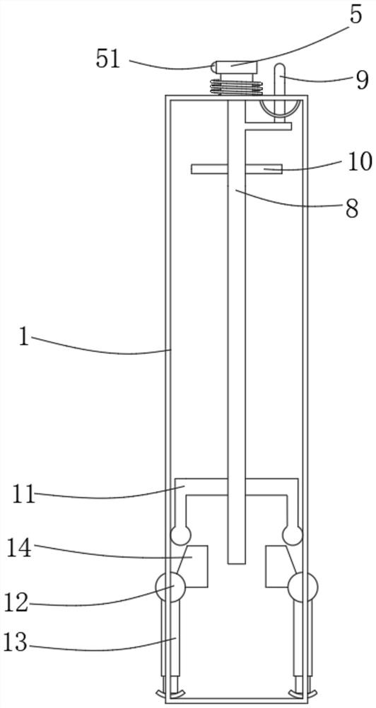 Warning device for building construction