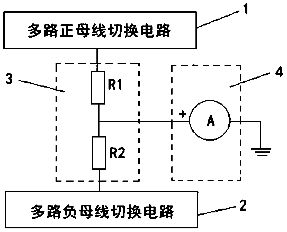 Balanced multi-path bus insulation monitoring device