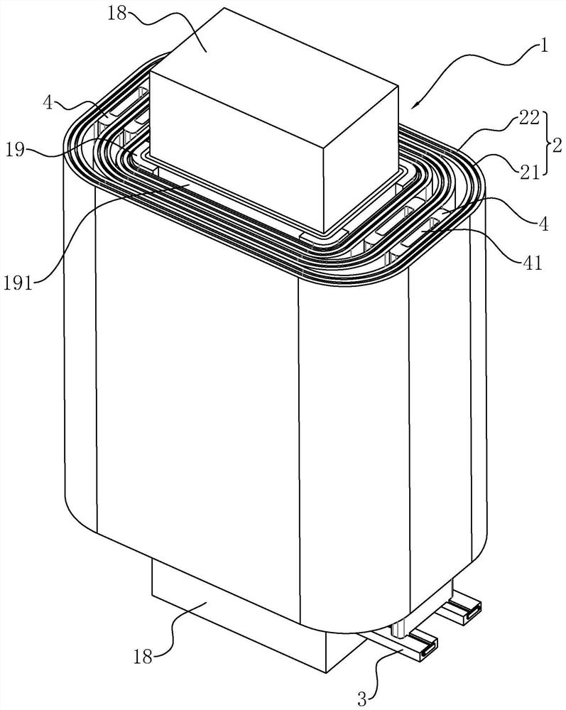 Electric reactor iron core structure, and manufacturing equipment and manufacturing method thereof