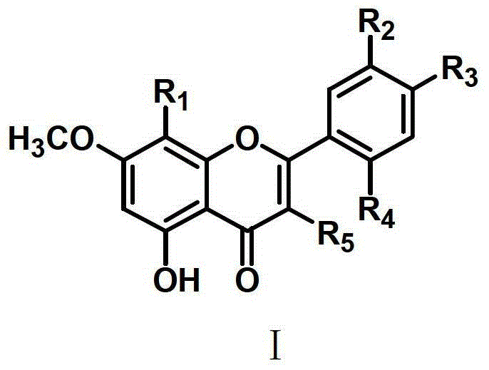 Flavone sulphonamide derivative with anti-cancer activity as well as preparation method and application thereof