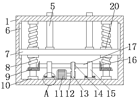 Working platform used for reinforcing steel work