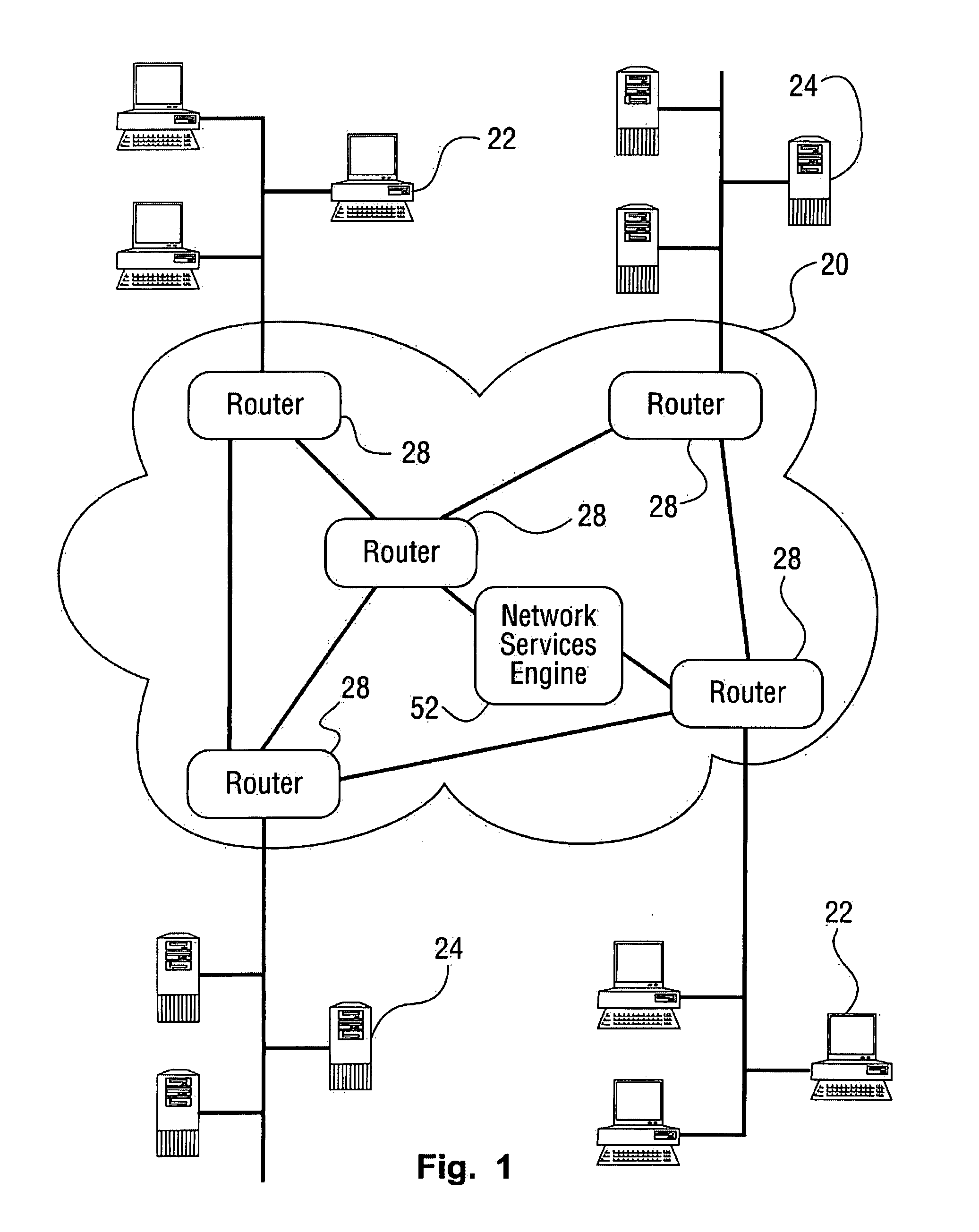 Distributed Web Services Network Architecture