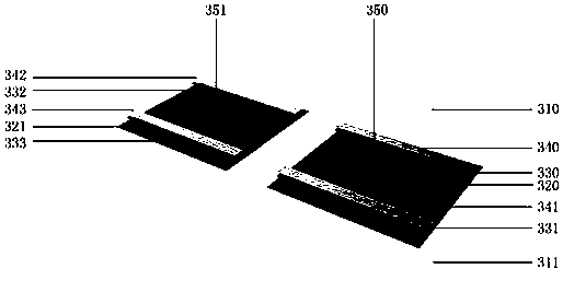 Flexible graphene heating fabric with real-time temperature monitoring function