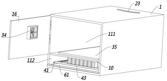 Heat dissipation structure of servo driver