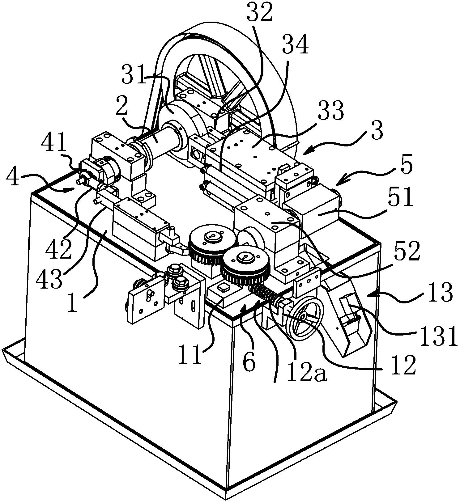 Pin shaft machine