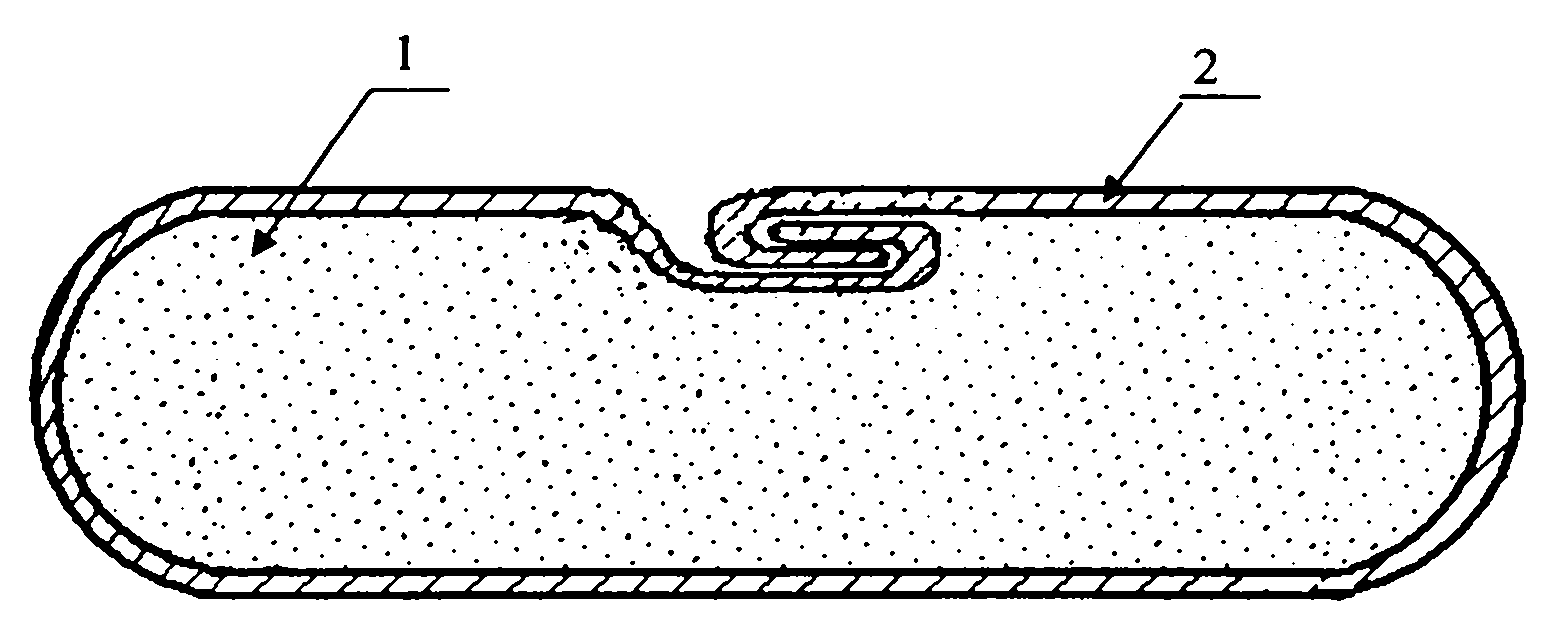 Flux-cored steel belt for build-up welding and preparation method thereof