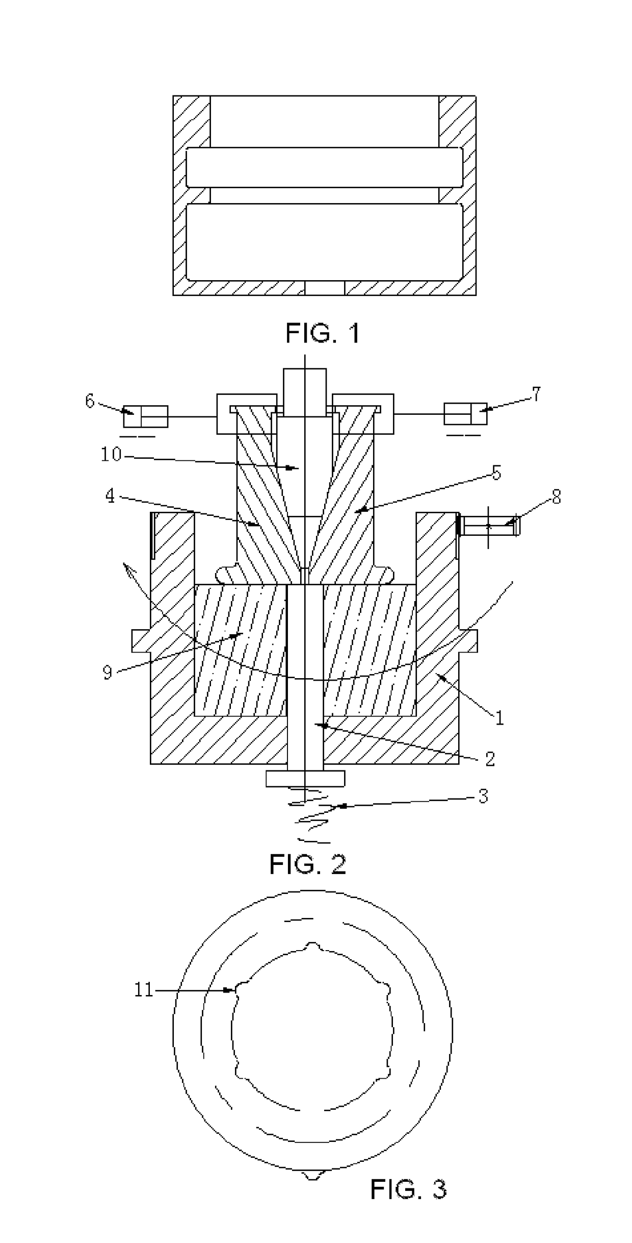 Rotary Extrusion Producing Method for Producing Inner Ring Rib with Large Aspect Ratio Formed of Hollow Billet