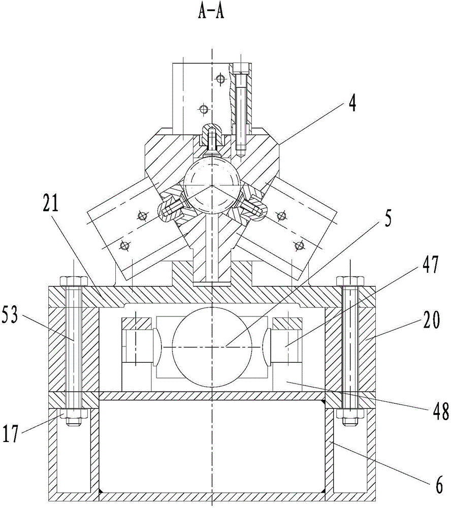 Light-type full-hydraulic drilling machine for underground drilling of coal mine