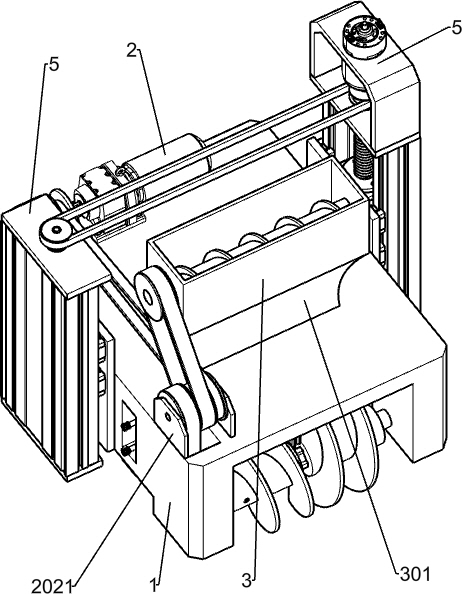 Uniform and quantitative fertilizing device for agricultural planting