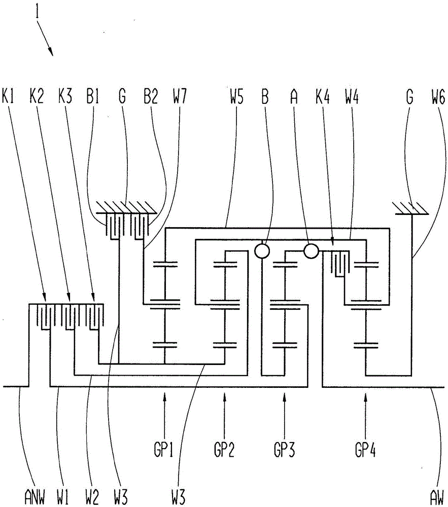 Transmission for a motor vehicle