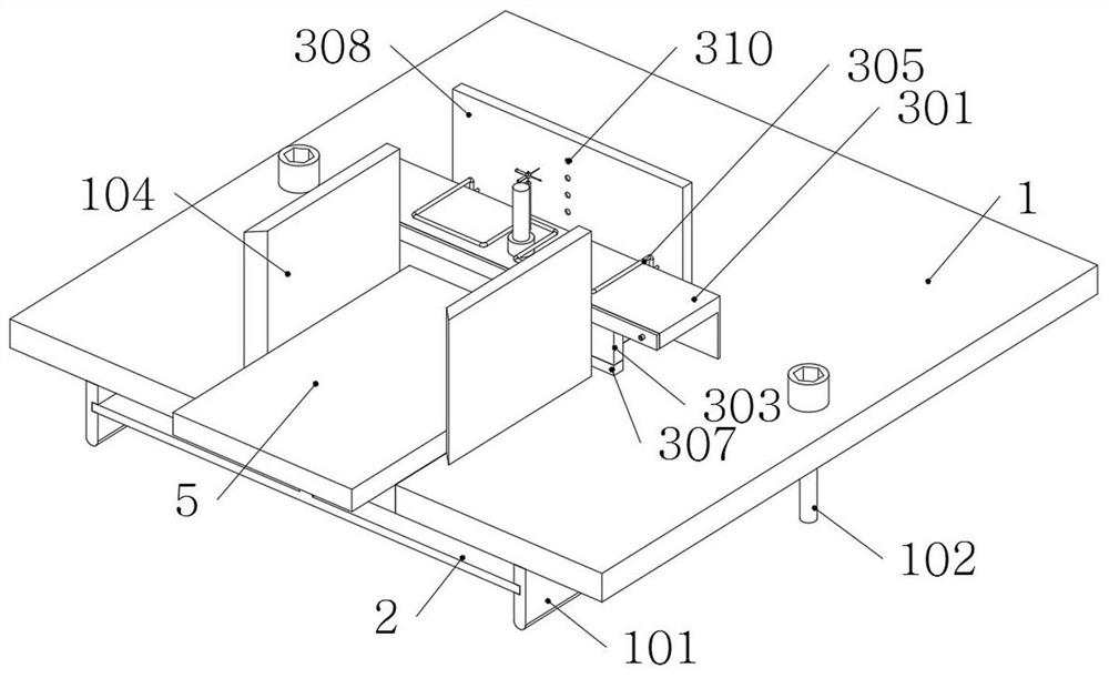 Selective testing device for semiconductor material research and development