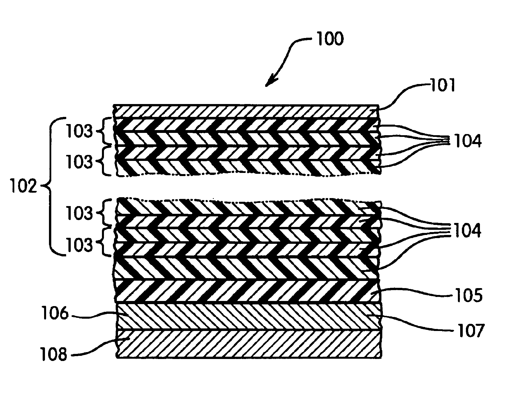 Resistant surface reflector