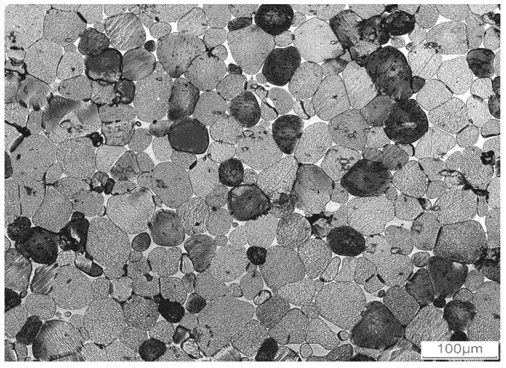 Manufacturing method of fine-grain high-hardness tungsten cobalt nickel alloy