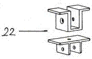 Double-beam slider linkage folding box-type three-wheel electric vehicle