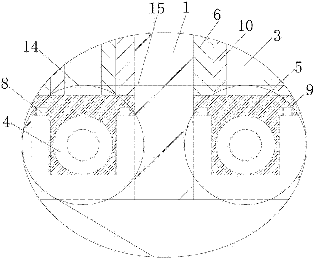 Heat sink having cleaning function