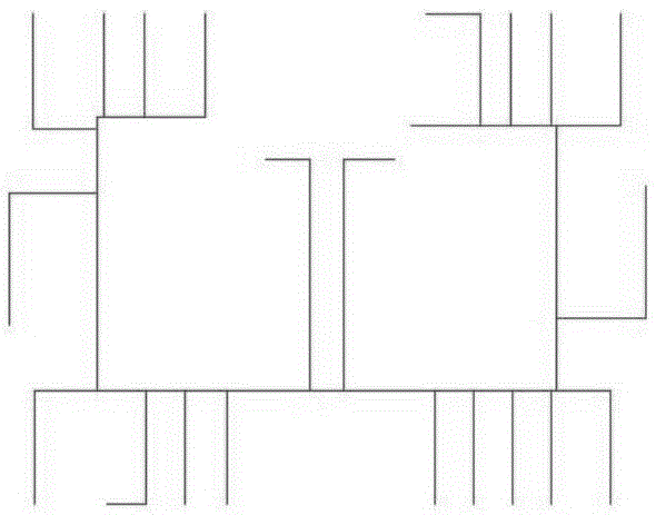 WLAN (Wireless Local Area Network) indoor positioning method with automatic generation of radio map corner matrix based on track matching