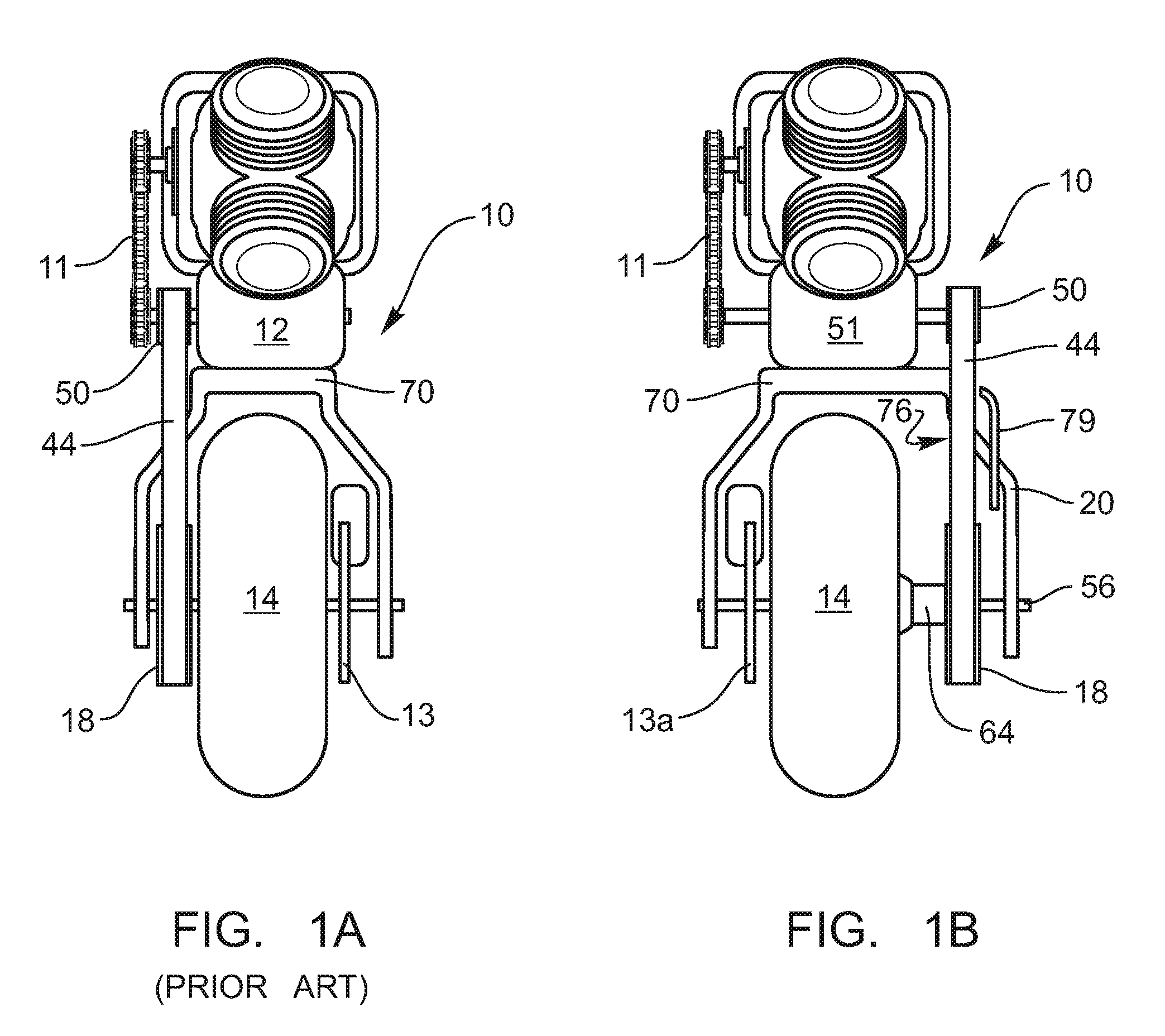 Right side drive conversion