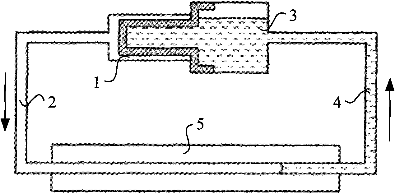 Anti-icing and deicing method for civil aircraft adopting loop heat pipes