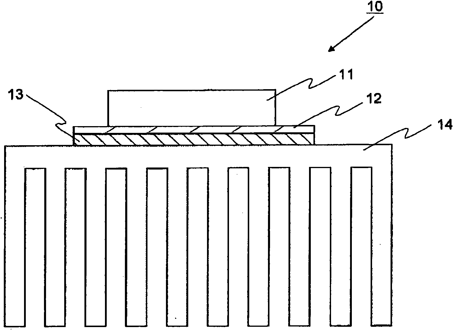 Method for arranging cooling for a component and a cooling element