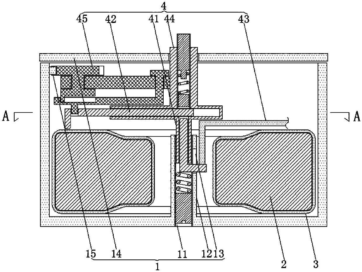 Carbon brush body telescopic damping adjustable type autotransformer and adjusting method thereof