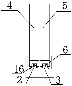 High sealing energy-saving aluminum alloy door and window