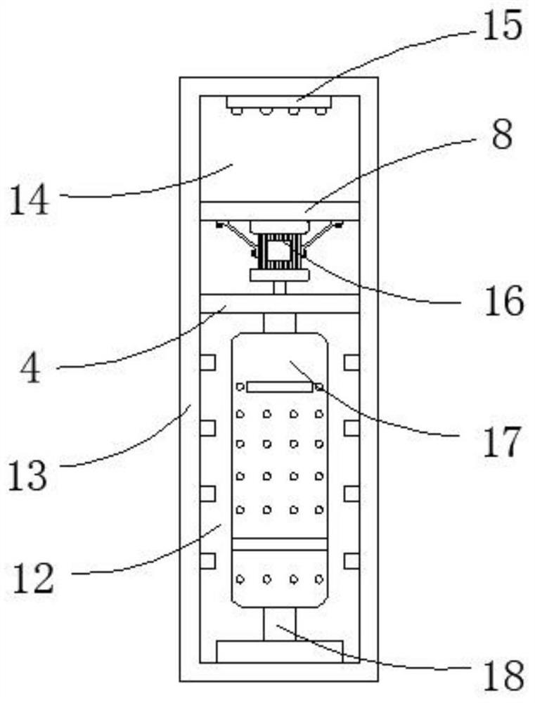 Rotary drying and hanging integrated equipment for fire-fighting clothing