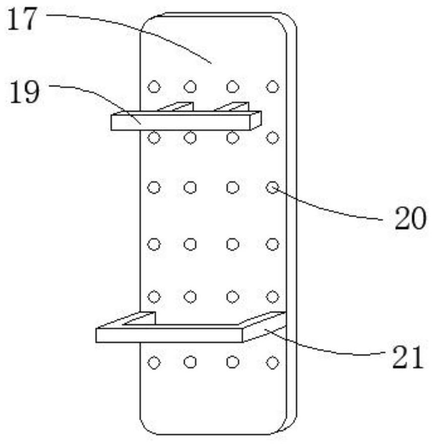 Rotary drying and hanging integrated equipment for fire-fighting clothing