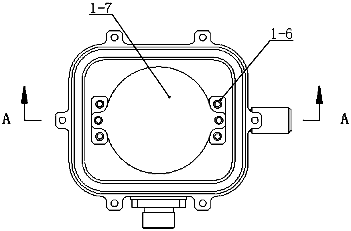 Vacuum temperature control self locking real-time scaling device of thermal infrared high spectral imager