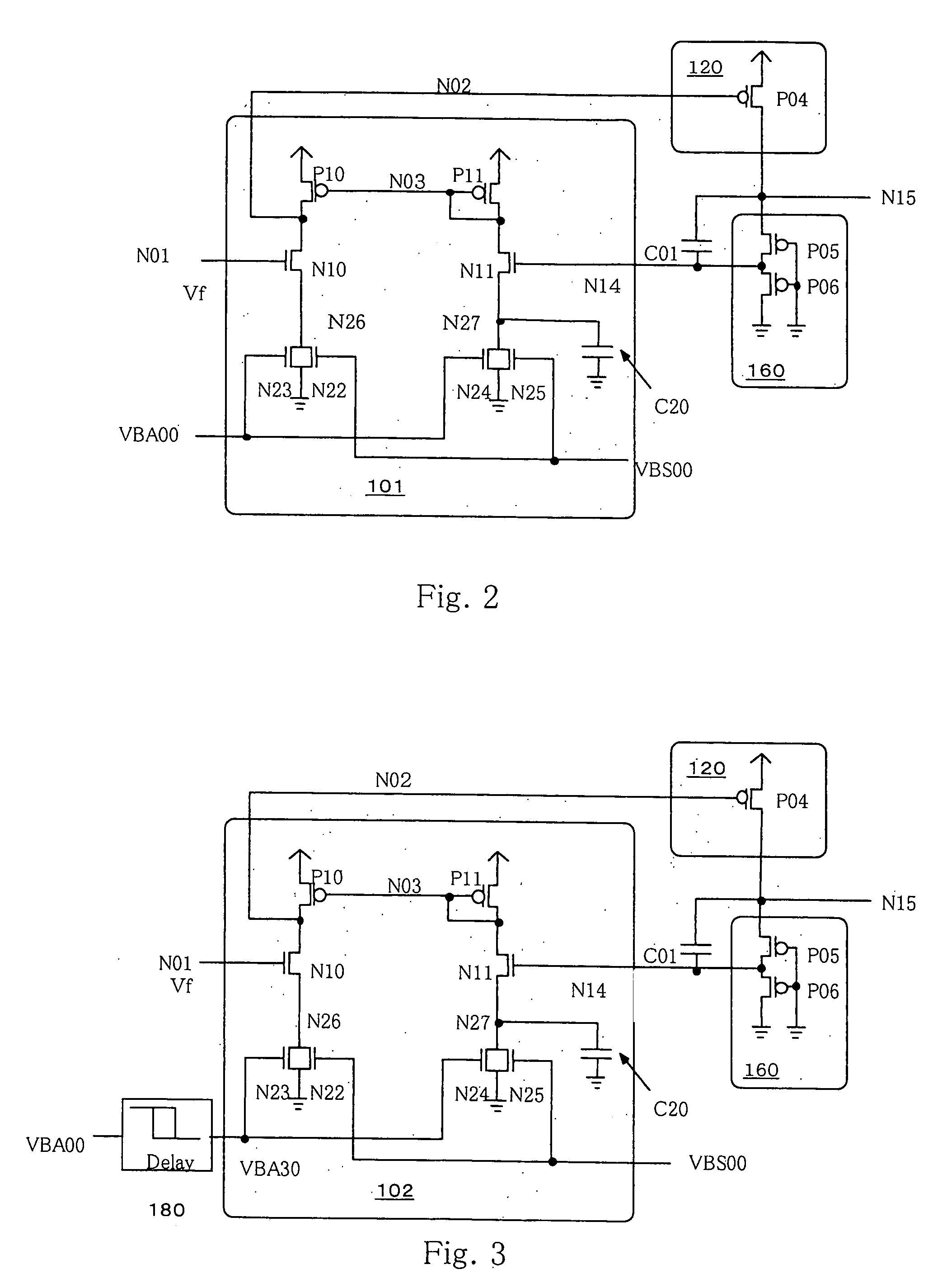 Internal step-down power supply circuit