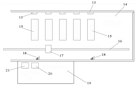 Automatic inspection method and device for aluminum electrolysis cell condition