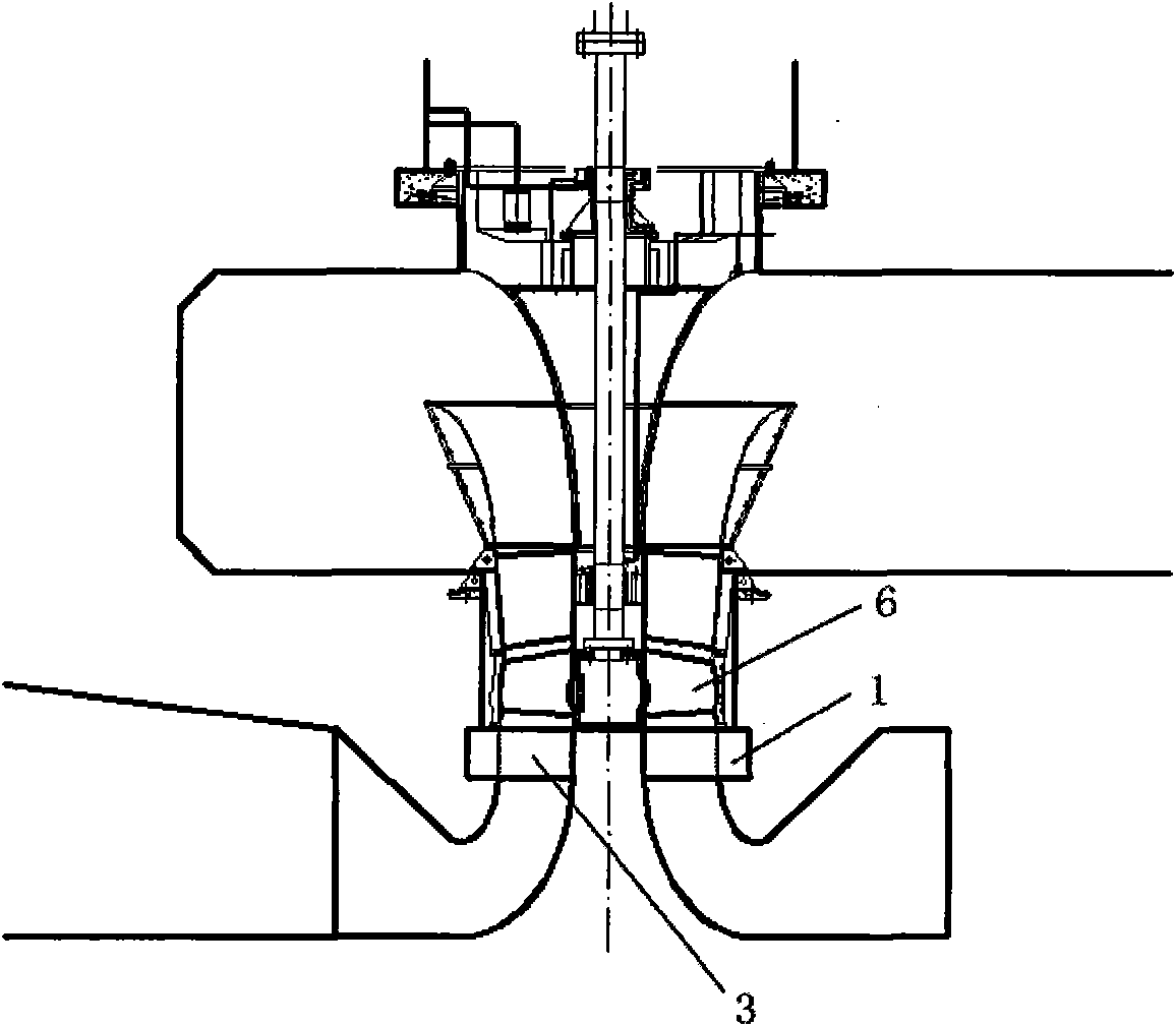 Novel device for measuring flow of pump station