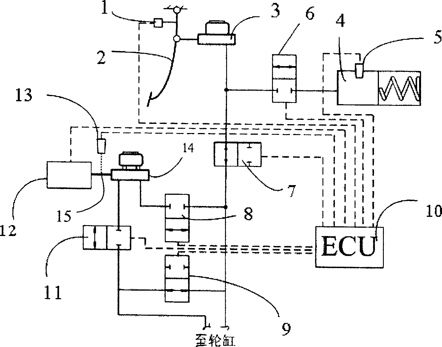 Hydro-electric braking system