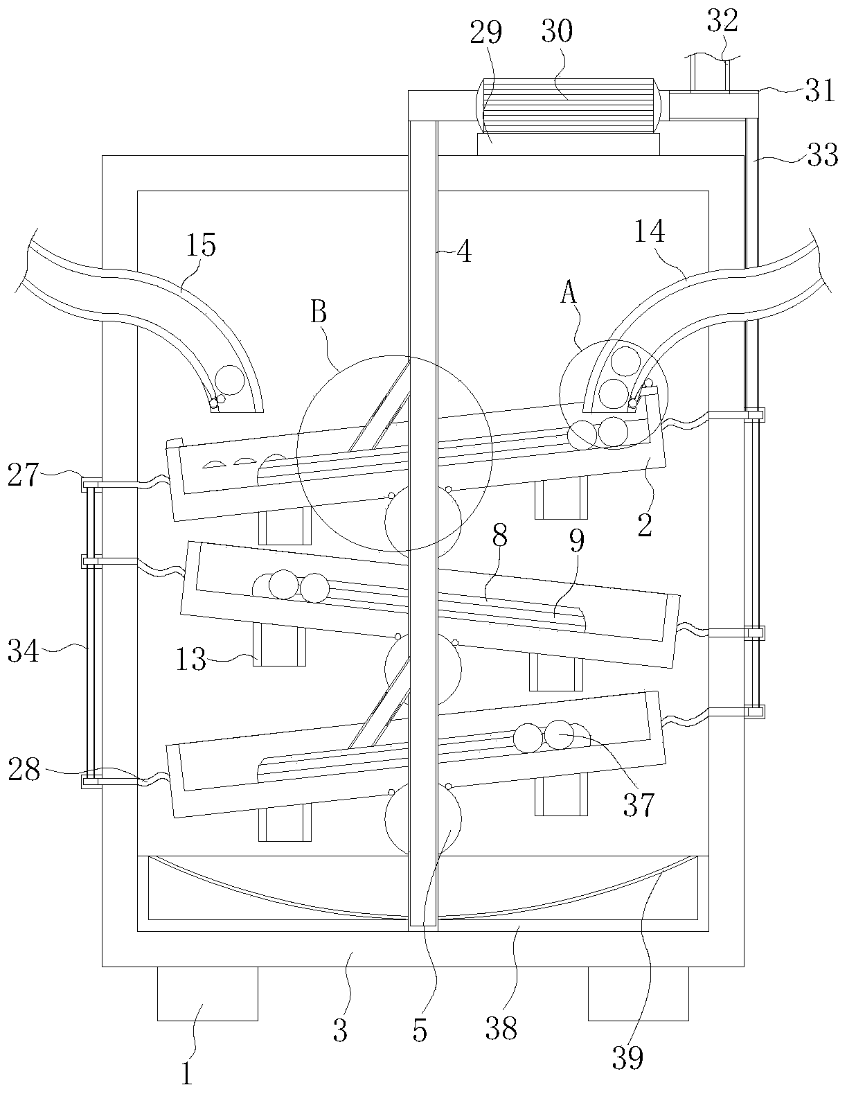 Coarse food grain tea bubble preparing equipment based on heat conduction