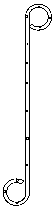 Partial-rapid-dissolution anti-reflux ureter support