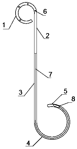 Partial-rapid-dissolution anti-reflux ureter support