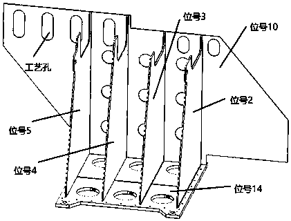 Processing technology of aluminum alloy testing bracket