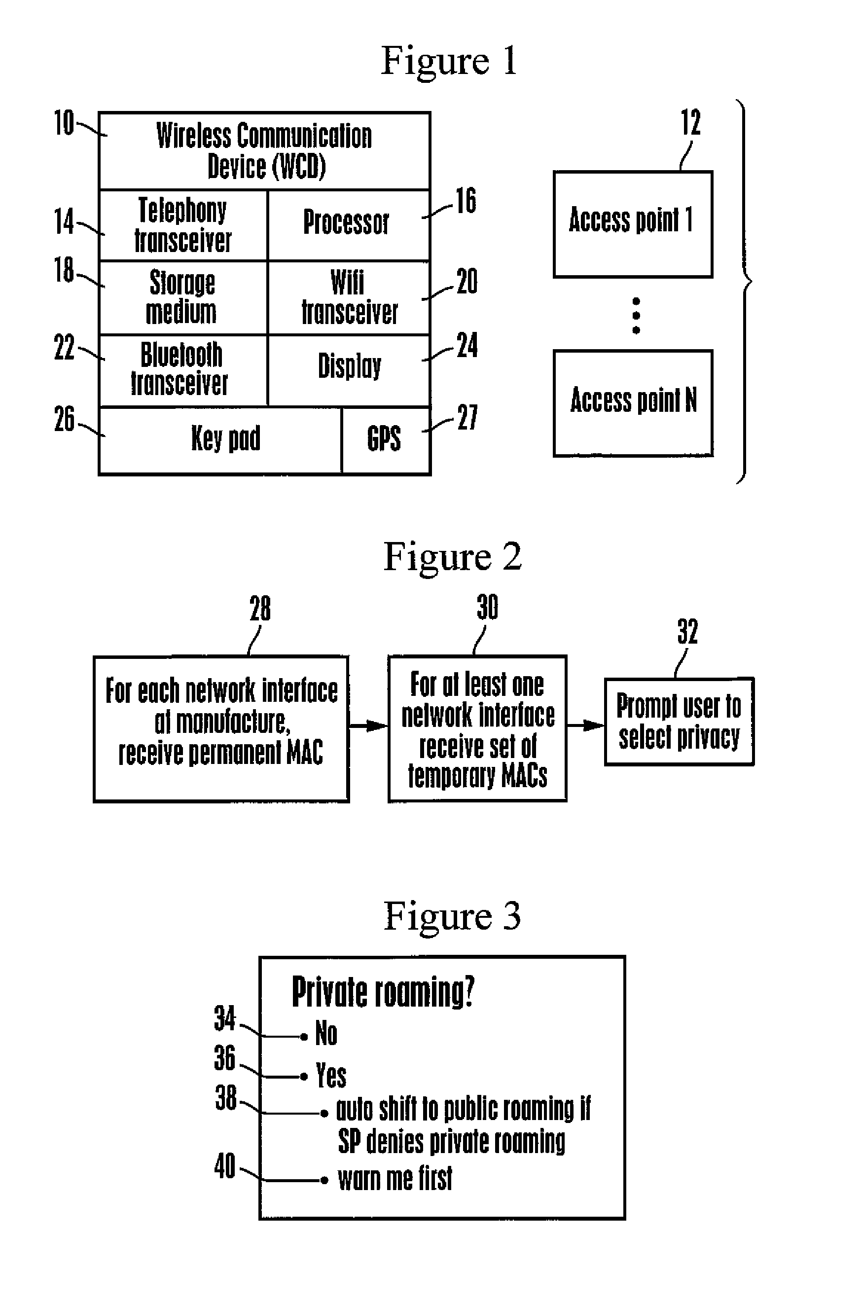 Network discovery and connection using device addresses not correlated to a device